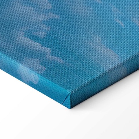 Obraz - Ocean w powietrzu: Falujące chmury odbijające światło poranka 60x40 Standard