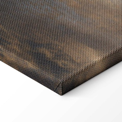 Obraz - Złote refleksy na obłokach chmur zapowiadających zmierzch 60x40 Standard