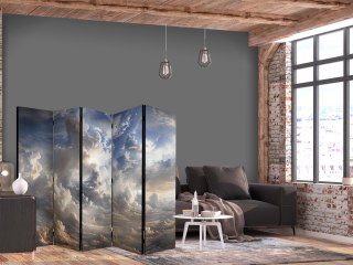 Parawan - Złote refleksy na obłokach chmur zapowiadających zmierzch 225x172 Dwustronny