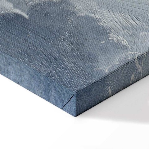 Obraz - Astralny spokój: Gwiazdy rozsypane nad delikatnymi chmurami 30x20 Premium Print