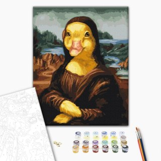 Obraz do samodzielnego malowania - Kaczka Lisa 40x50