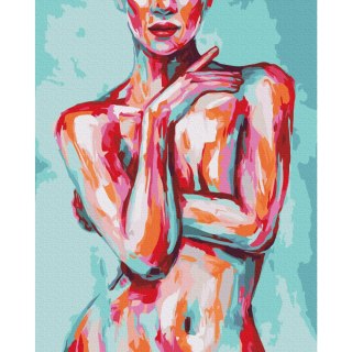 Obraz do samodzielnego malowania - Naga elegancja 40x50
