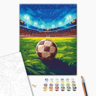 Obraz do samodzielnego malowania - Przed meczem 40x50