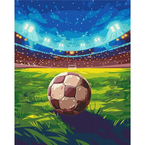 Obraz do samodzielnego malowania - Przed meczem 40x50