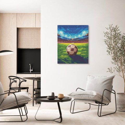 Obraz do samodzielnego malowania - Przed meczem 40x50