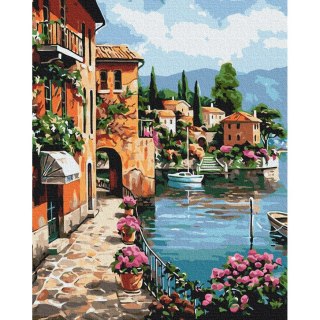 Obraz do samodzielnego malowania - W słońcu Positano 40x50