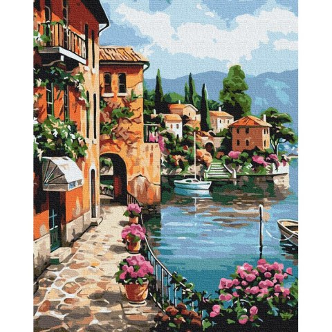 Obraz do samodzielnego malowania - W słońcu Positano 40x50