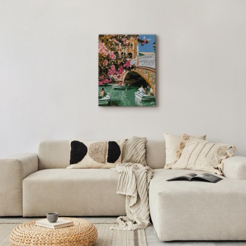 Obraz do samodzielnego malowania - Wiosenna Wenecja 40x50