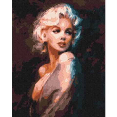 Obraz do samodzielnego malowania - Wspomnienie Monroe 40x50