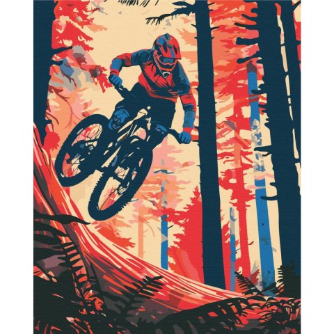 Obraz do samodzielnego malowania - Zastrzyk adrenaliny 40x50