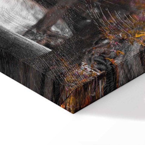 Obraz - Jesienny Budda 100x50 Premium Print