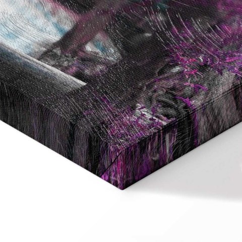 Obraz - Wodospad i Budda 200x100 Premium Print