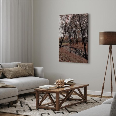 Obraz - Jesienny spacer (1-częściowy) pionowy 40x60 Standard