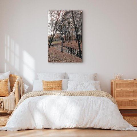 Obraz - Jesienny spacer (1-częściowy) pionowy 60x90 Standard
