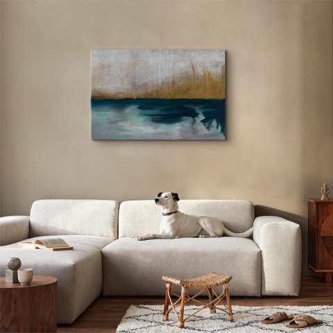 Obraz - Złote trawy (1-częściowy) szeroki 90x60 Standard
