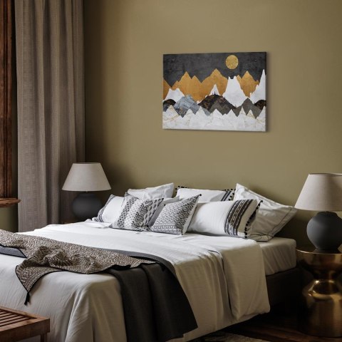 Obraz - Zimna noc (1-częściowy) szeroki 90x60 Standard
