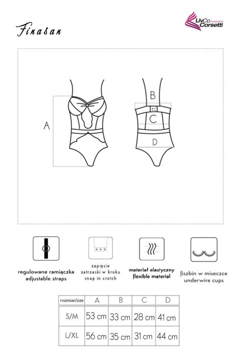 Body Finasan Rissarin Collection rozmiar - S/M