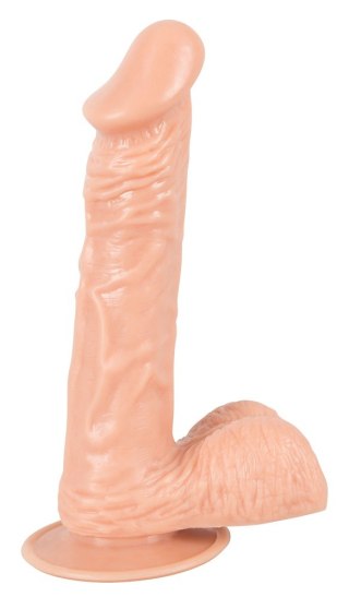 Dildo z jądrami - European Lover medium