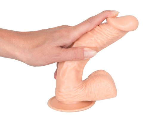 Dildo z jądrami - European Lover medium
