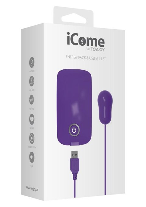 ICome ENERGY PACK / USB BULLET Jajeczko wibrujące