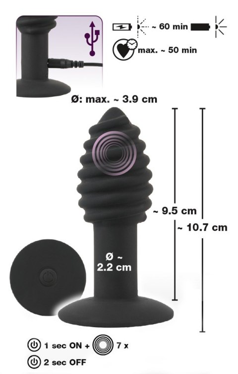 Korek analny TWIST