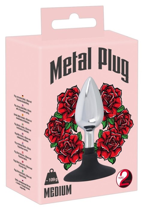 Metalowy korek z przyssawką