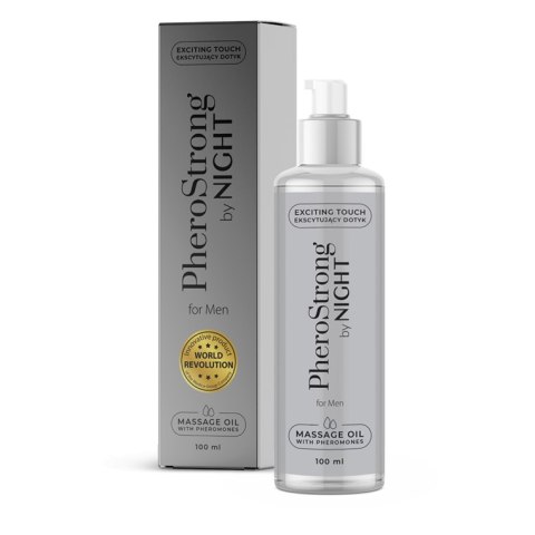 PheroStrong By Night Massage olejek do masażu z feromonami 100ml