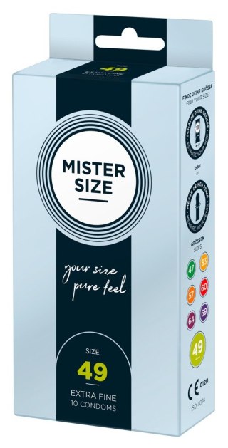 Prezerwatywy Mister Size 49mm (10 szt)