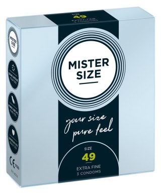 Prezerwatywy Mister Size 49mm (3 szt)