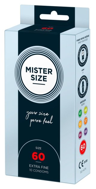 Prezerwatywy Mister Size 60mm (10 szt)