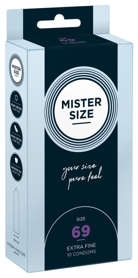 Prezerwatywy Mister Size 69mm (10 szt)