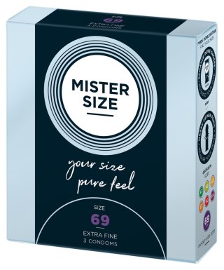 Prezerwatywy Mister Size 69mm (3 szt)