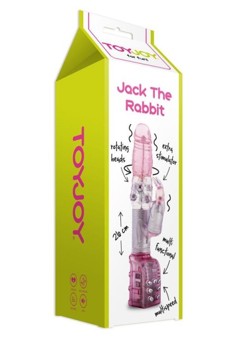 ToyJoy Wibrator ze stymulatorem łechtaczki
