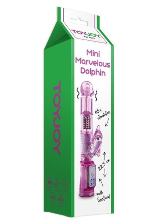 ToyJoy Wibrator ze stymulatorem łechtaczki