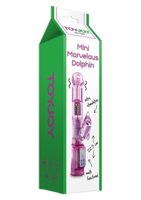 ToyJoy Wibrator ze stymulatorem łechtaczki