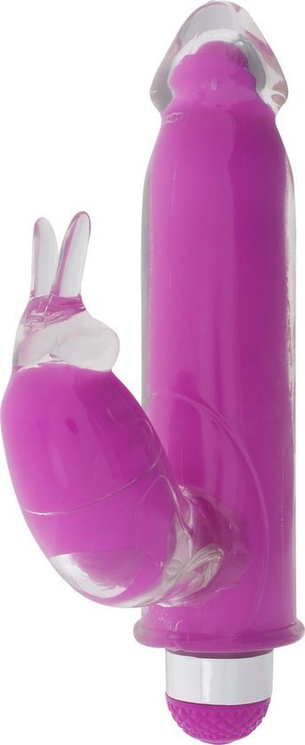ToyJoy Wibrator ze stymulatorem łechtaczki