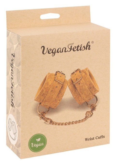 Vegan Kajdanki wykonane z naturalnego korka