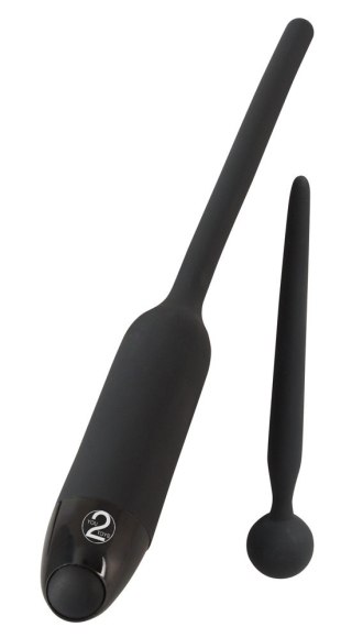 Wibrujący dilator+zatyczka do penisa