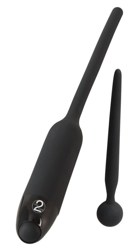 Wibrujący dilator+zatyczka do penisa