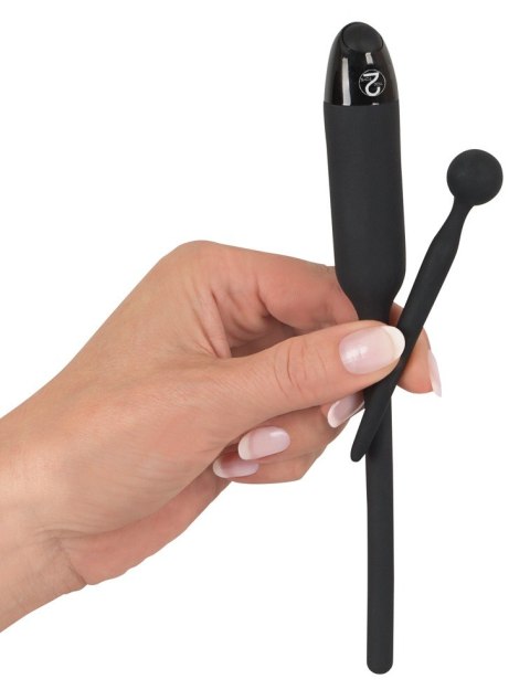 Wibrujący dilator+zatyczka do penisa
