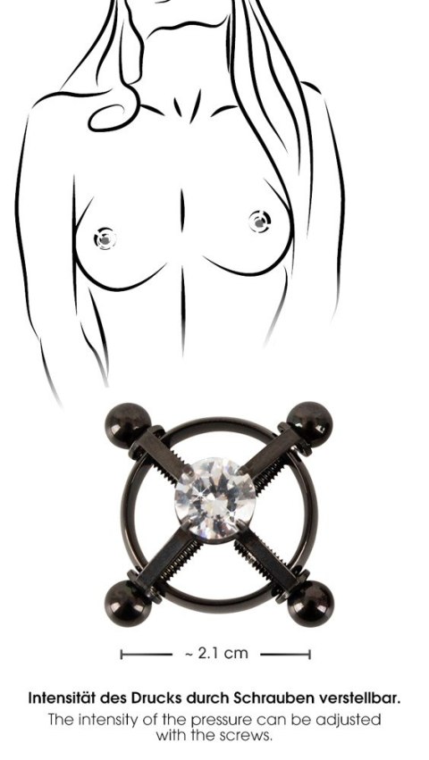 Zaciski na sutki Jewellery Shiny Star