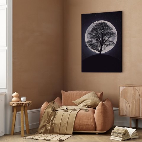 Obraz - Samotne drzewo (1-częściowy) pionowy 20x30 Akustyczny