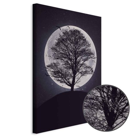 Obraz - Samotne drzewo (1-częściowy) pionowy 20x30 Premium Print