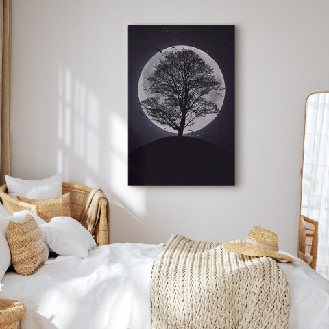 Obraz - Samotne drzewo (1-częściowy) pionowy 20x30 Premium Print