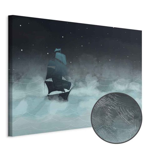 Obraz - Nocne fale (1-częściowy) szeroki - drugi wariant 30x20 Premium Print