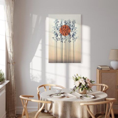 Obraz - Samotny zmierzch (1-częściowy) pionowy 20x30 Akustyczny