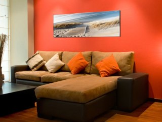 Obraz na szkle akrylowym - Dzika plaża 135x45