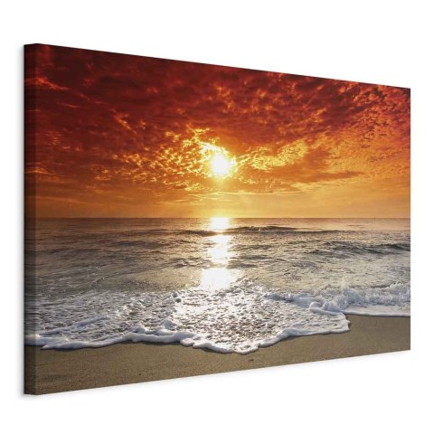 Obraz - Przepiękna plaża 30x20 Standard
