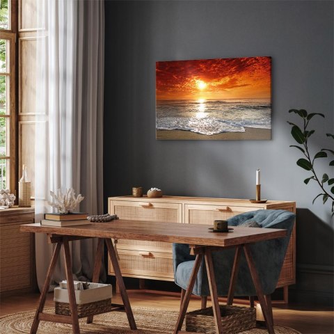 Obraz - Przepiękna plaża 60x40 Standard