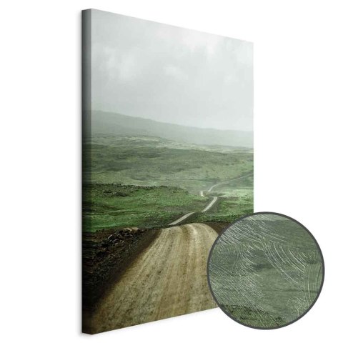 Obraz - Droga przez równiny (1-częściowy) pionowy 20x30 Premium Print
